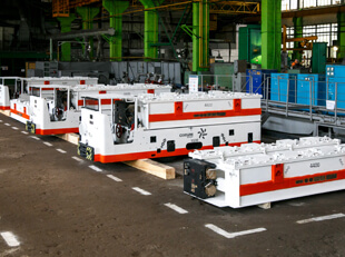 W «Drużkowskim zakładzie budowania maszyn Corum» zaczęli produkcję  systemów kontroli lokomotyw elektrycznych