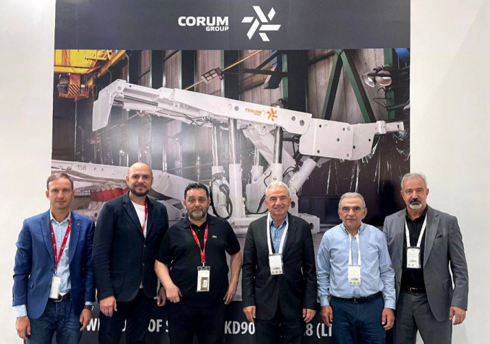 Corum at the MINEX fair in Turkey: deepening our presence in global markets